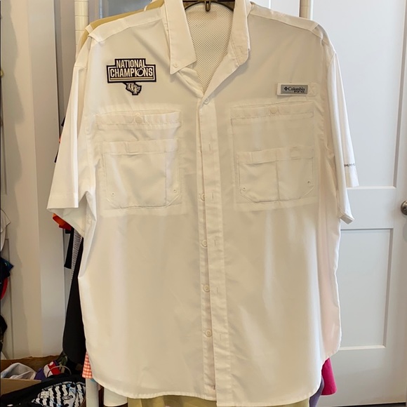 Columbia X Ucf Fishing Shirt 